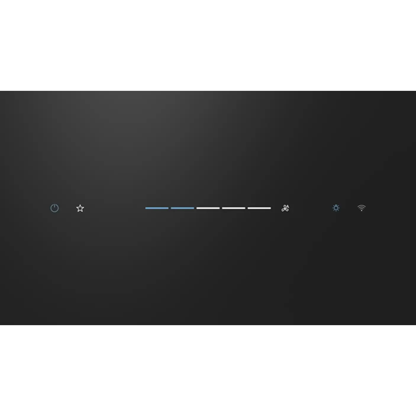 iQ700 Campana decorativa de pared 90 cm Cristal negro, Negro 4