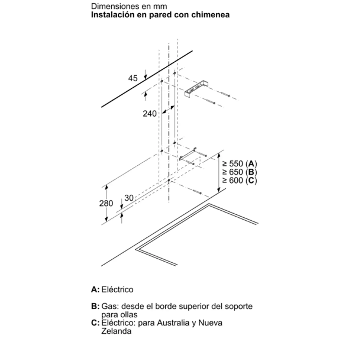 iQ300 Campana decorativa de pared 90 cm Acero mate antihuellas 9
