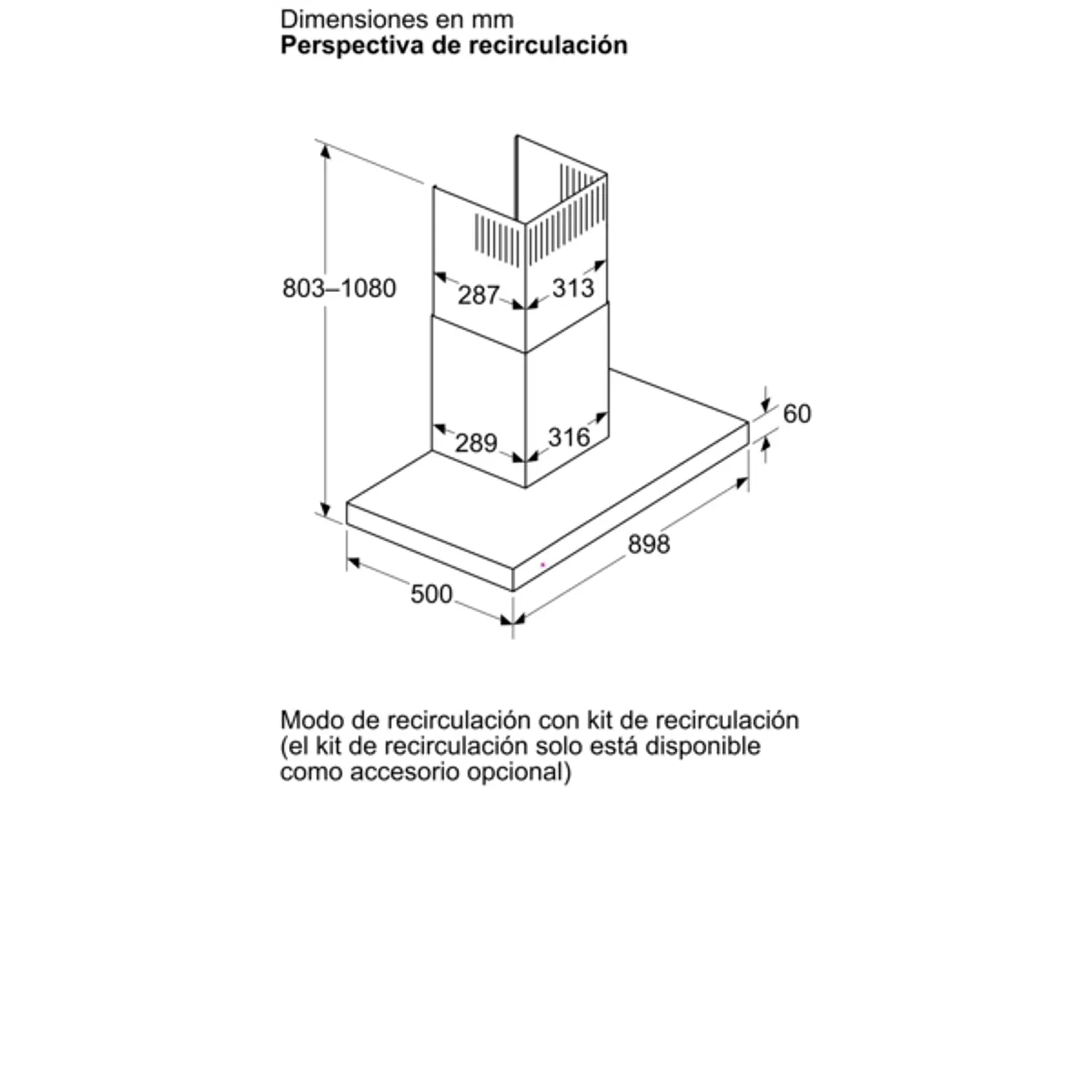 iQ300 Campana decorativa de pared 90 cm Acero mate antihuellas 8