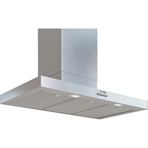 iQ300 Campana decorativa de pared 90 cm Acero mate antihuellas