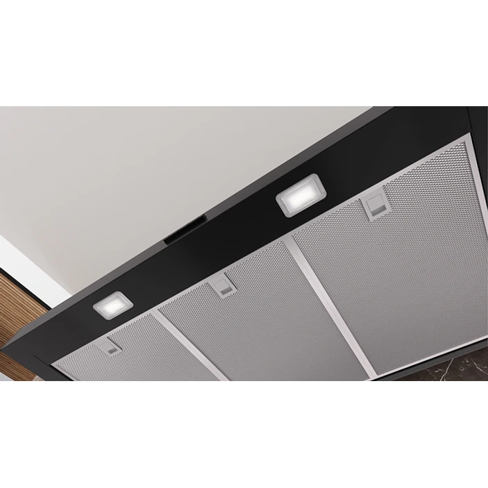 iQ300 Campana decorativa de pared 90 cm Negro mate 3