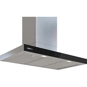 iQ500 Campana decorativa de pared 90 cm Acero mate antihuellas