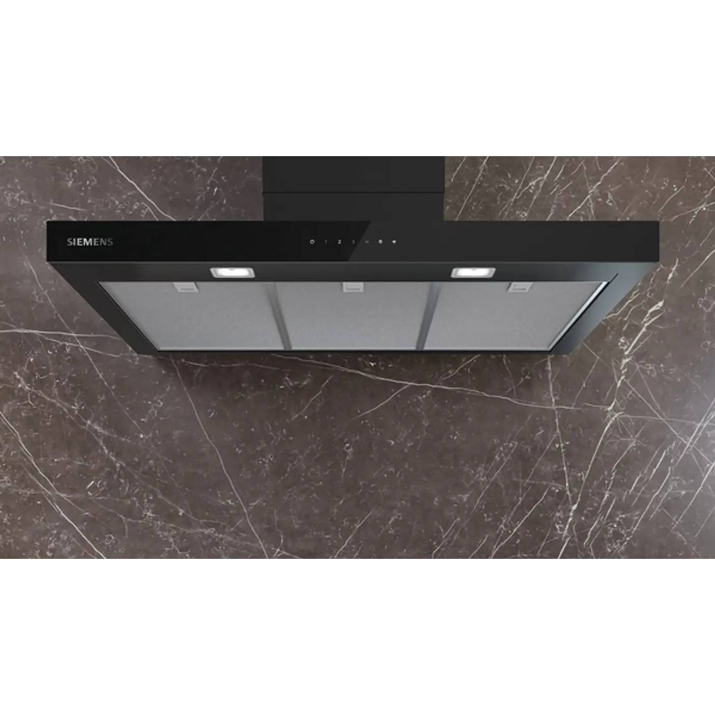 iQ500 Campana decorativa de pared 90 cm Negro mate 2