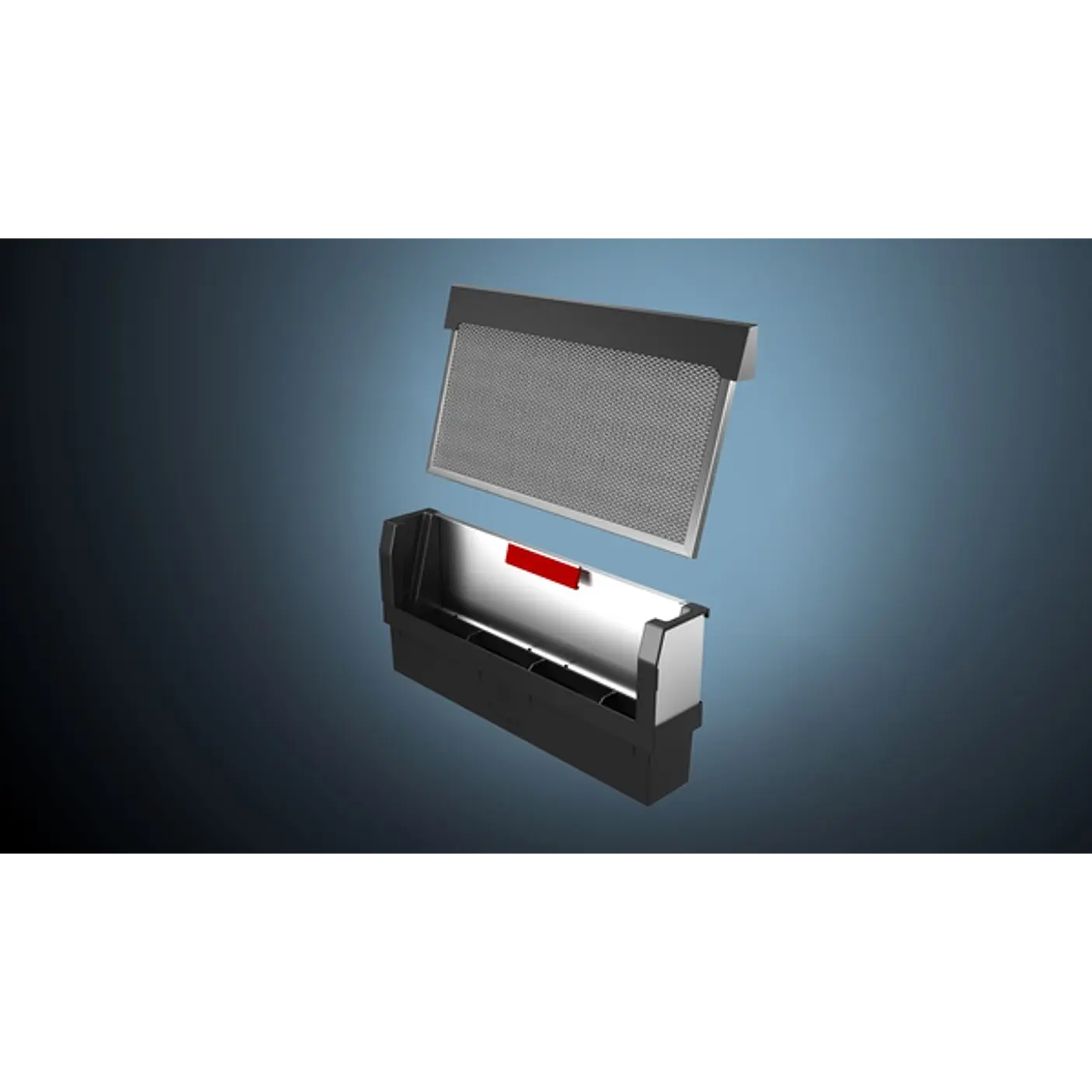 iQ700 Extractor de encimera telescópico 90 cm Cristal transparente, Negro 4