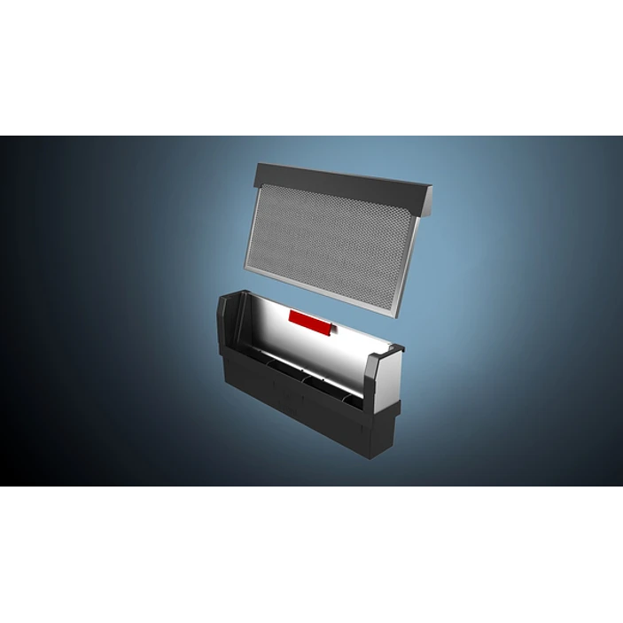 iQ700 Extractor de encimera telescópico 90 cm Cristal transparente, Negro 4