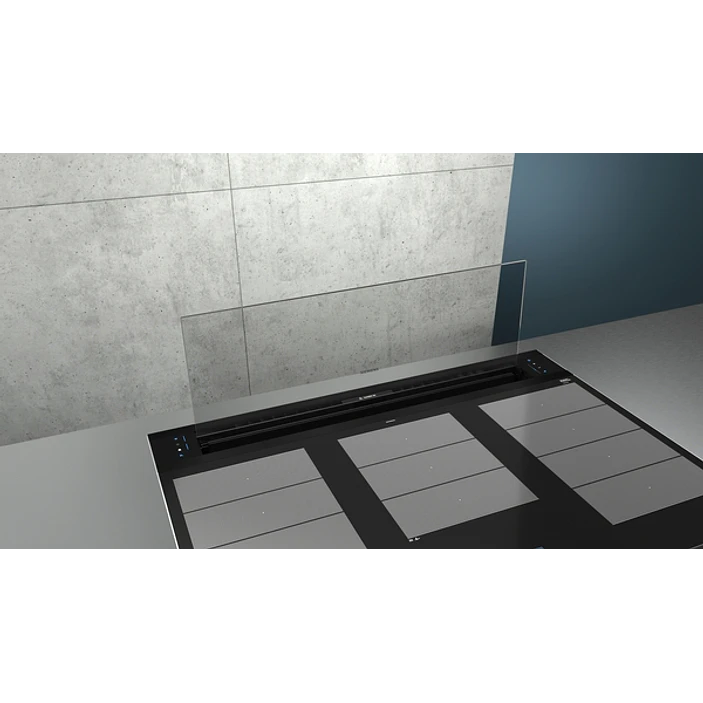 iQ700 Extractor de encimera telescópico 90 cm Cristal transparente, Negro 7