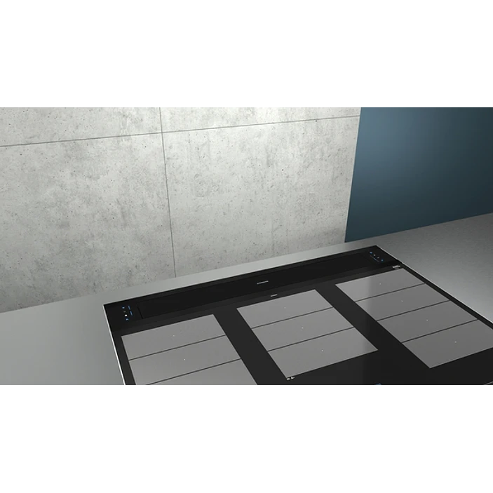 iQ700 Extractor de encimera telescópico 90 cm Cristal transparente, Negro 5