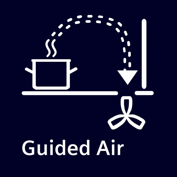 iQ700 Extractor de encimera telescópico 90 cm Cristal transparente, Negro 19