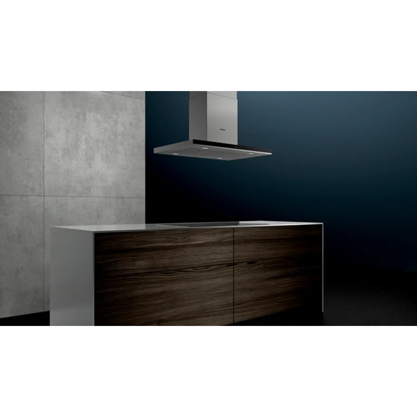 iQ500 Campana decorativa de isla 90 cm Acero inoxidable 4