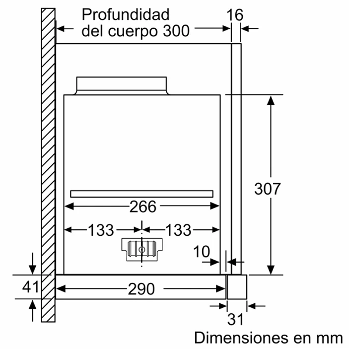 iQ700 Campana telescópica 90 cm Acero inoxidable 12