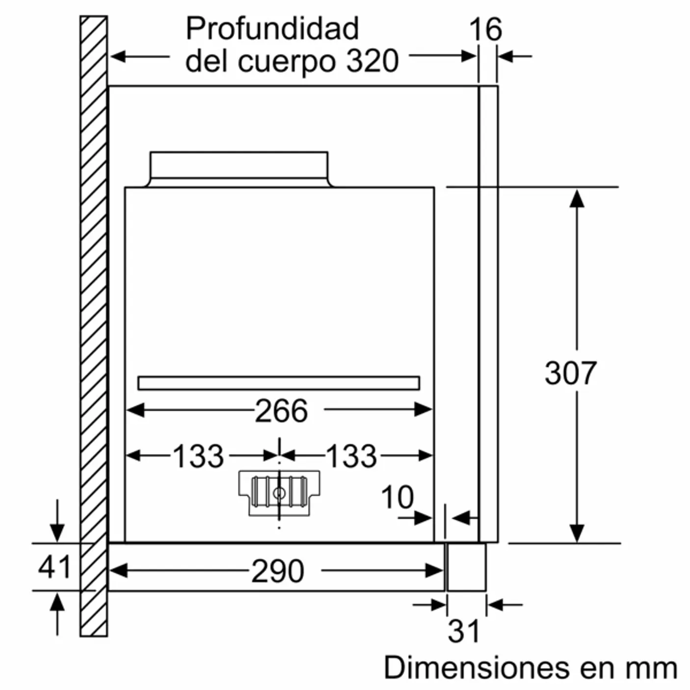 iQ700 Campana telescópica 90 cm Acero inoxidable 17