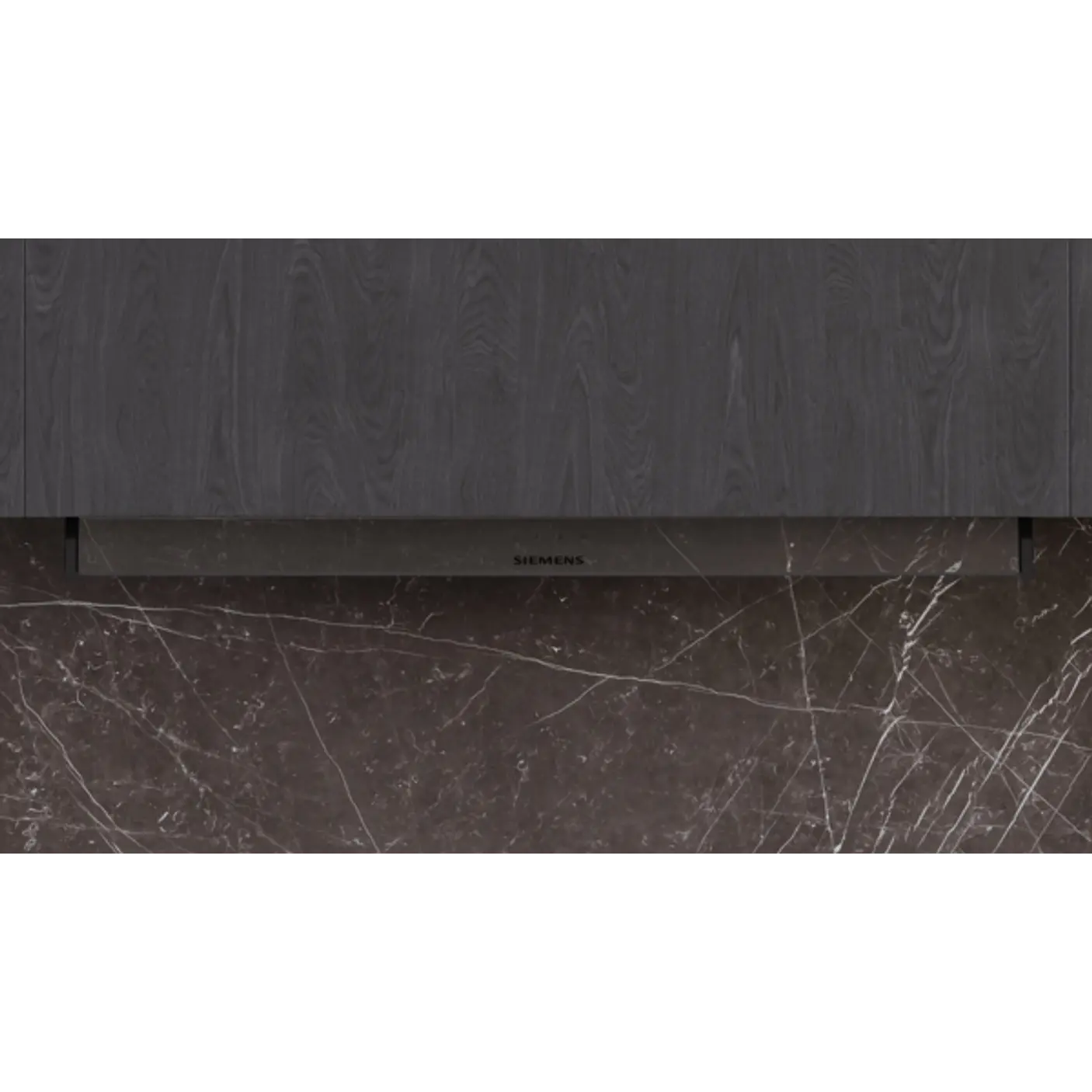 iQ300 Campana decorativa integrable 90 cm Cristal transparente, Negro mate 1