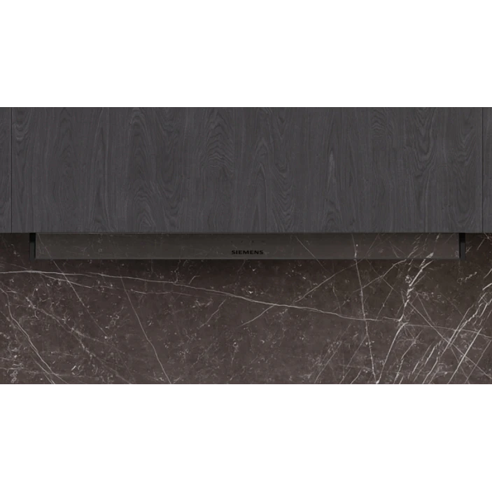 iQ300 Campana decorativa integrable 90 cm Cristal transparente, Negro mate 1