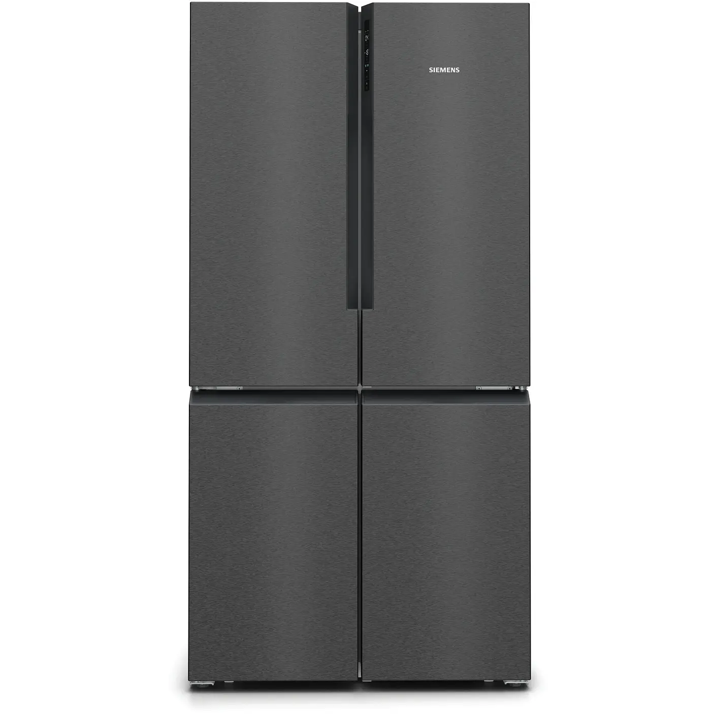 iQ300 Multipuerta 183 x 90.5 cm Acero negro antihuellas, Total noFrost 1