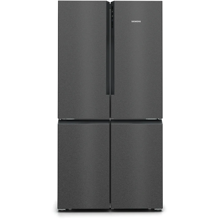 iQ300 Multipuerta 183 x 90.5 cm Acero negro antihuellas, Total noFrost 1