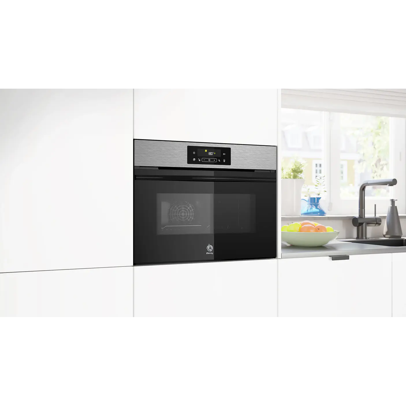 Horno Compacto BALAY Pirolítico Inox 60x45 · 3CB4821X3 3
