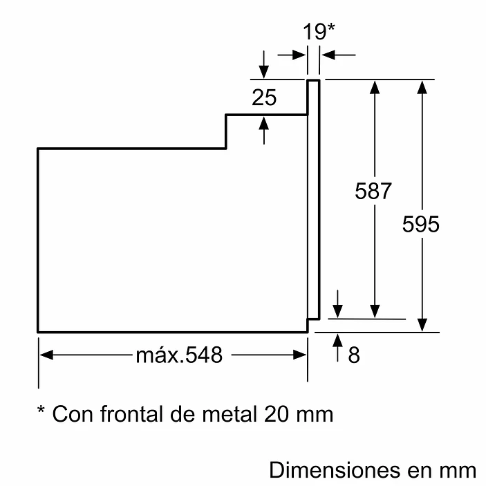 Horno Empotrable BALAY Blanco 60x60 · 3HB2010B0 9