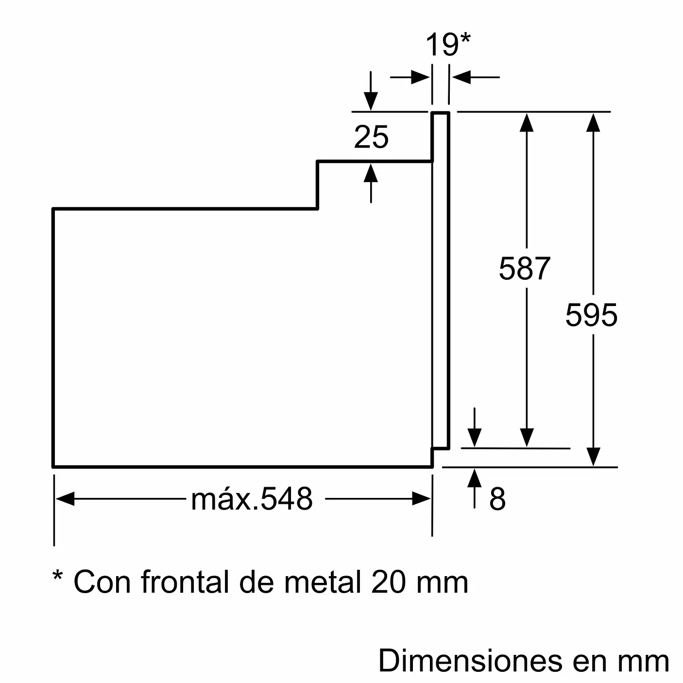 Horno Empotrable BALAY Inox 60x60 · 3HB2031X0 8