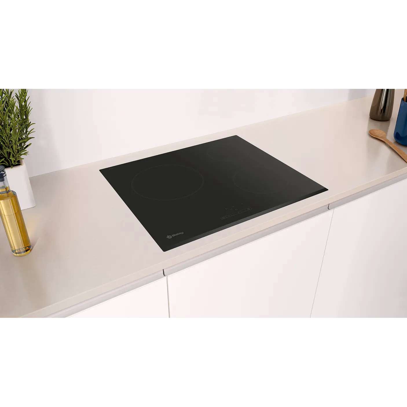 Placa Vitrocerámica BALAY Negra 60 cm Sin Perfiles · 3EB714LR 5