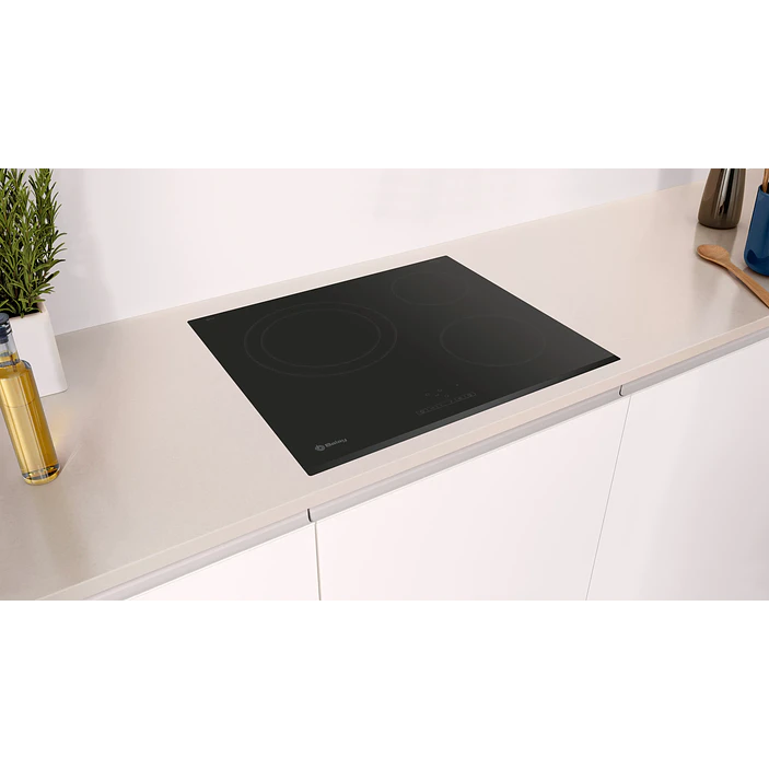 Placa Vitrocerámica BALAY Negra 60 cm Sin Perfiles · 3EB715LR 4