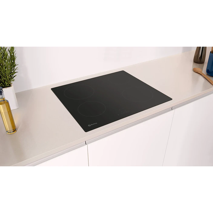 Placa Vitrocerámica BALAY Negra 60 cm Sin Perfiles · 3EB761EN 3