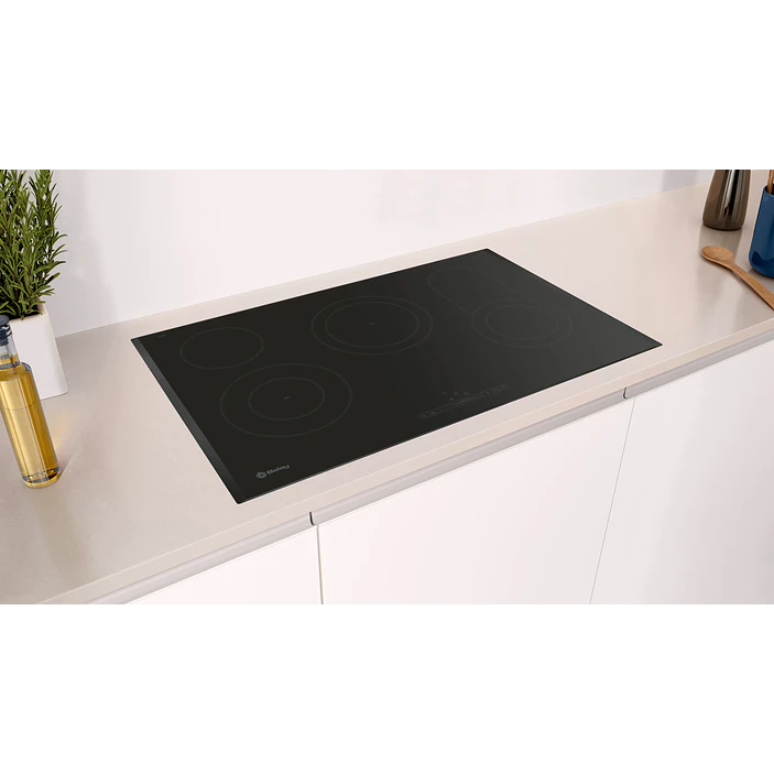 Placa Vitrocerámica BALAY Negra 80 cm Sin Perfiles · 3EB786LQ 2
