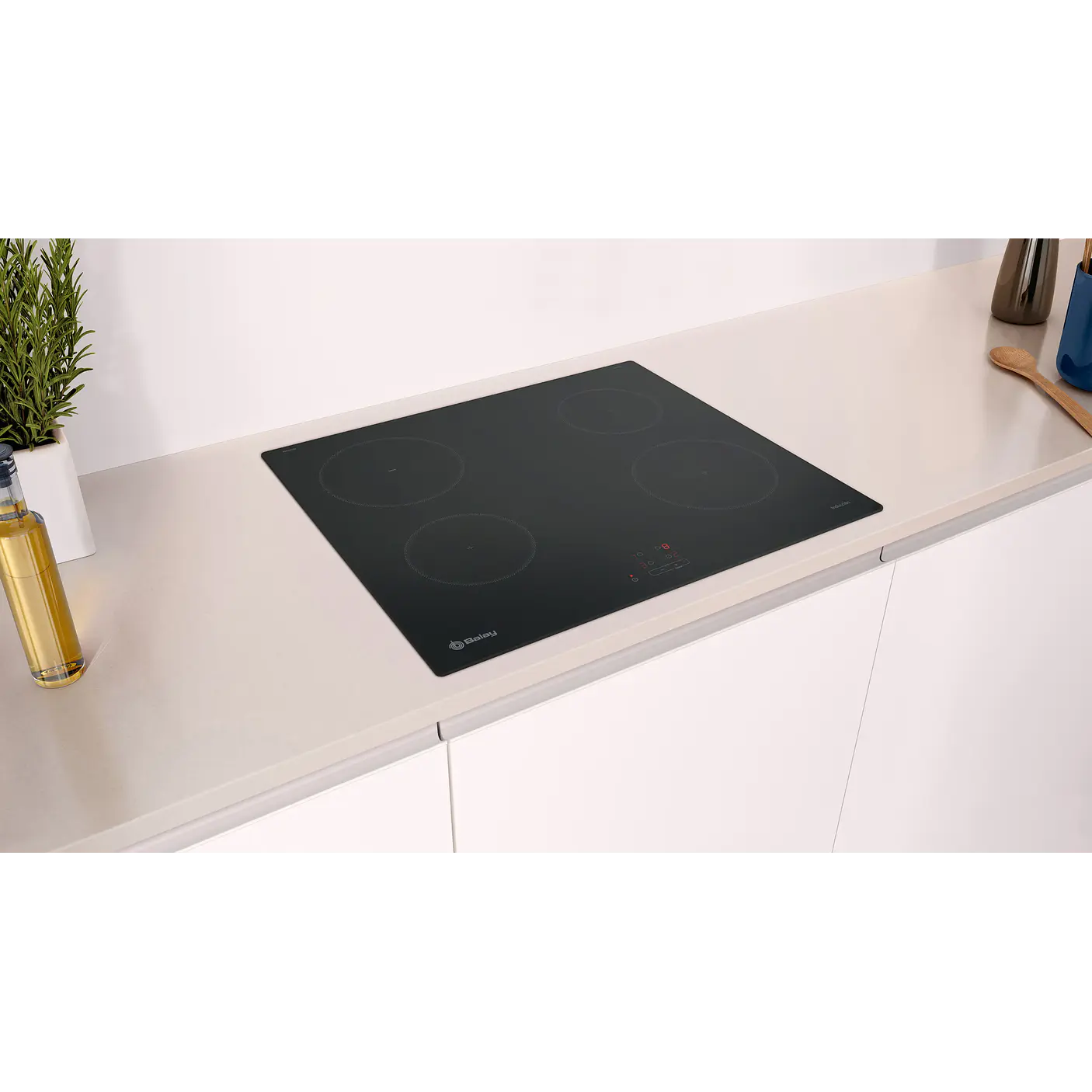 Placa de Inducción BALAY Negra 60 cm Sin Perfiles · 3EB861EN 3