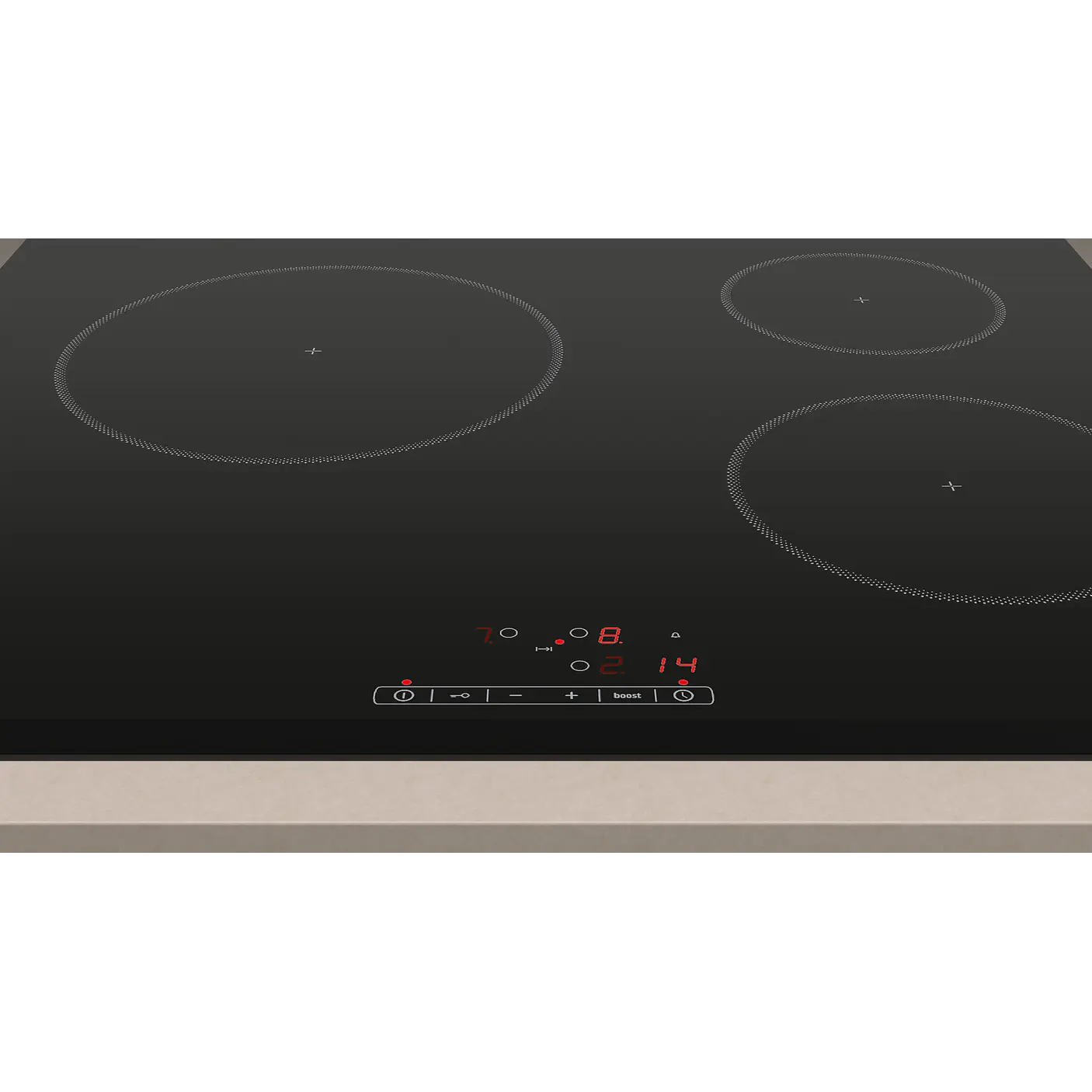 Placa de Inducción BALAY Negra 60 cm Sin Perfiles · 3EB864FR 2