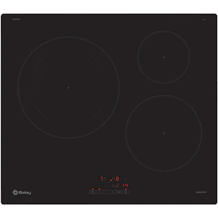 Placa de Inducción BALAY Negra 60 cm Sin Perfiles · 3EB865ERS