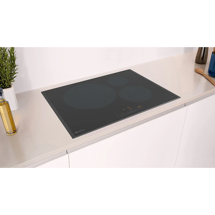 Placa de Inducción BALAY Negra 70 cm Sin Perfiles · 3EB977LH 3