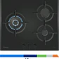 Placa de Gas BALAY Cristal Templado Negro 60 cm · 3ETG663RN - Miniatura 6