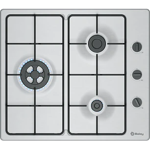 Placa de Gas BALAY Acero 60 cm · 3ETX463BB