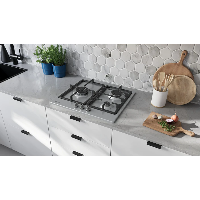 Placa de Gas BALAY Acero 60 cm · 3ETX563CB 5