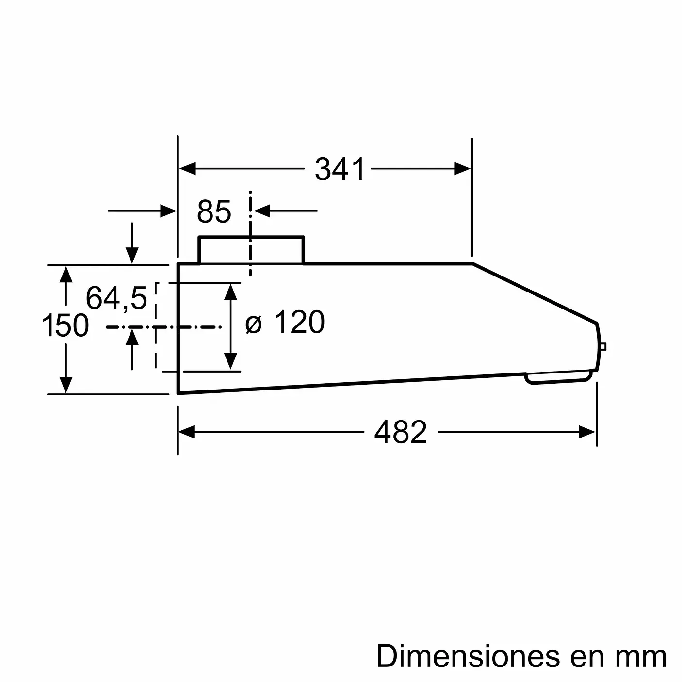 Campana convencional BALAY 60 cm · 3BH263MB 4