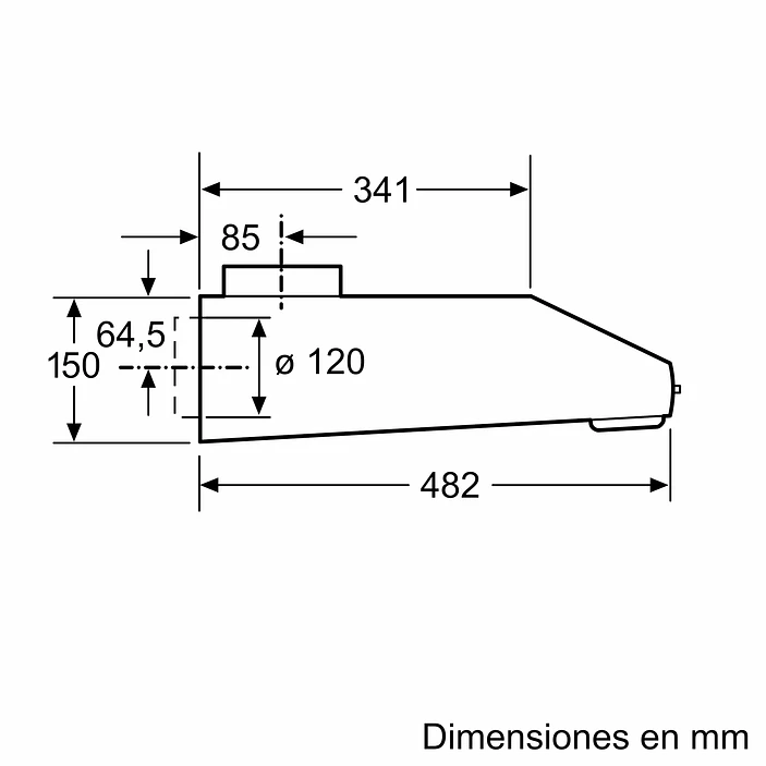 Campana convencional BALAY 60 cm · 3BH263MB 4