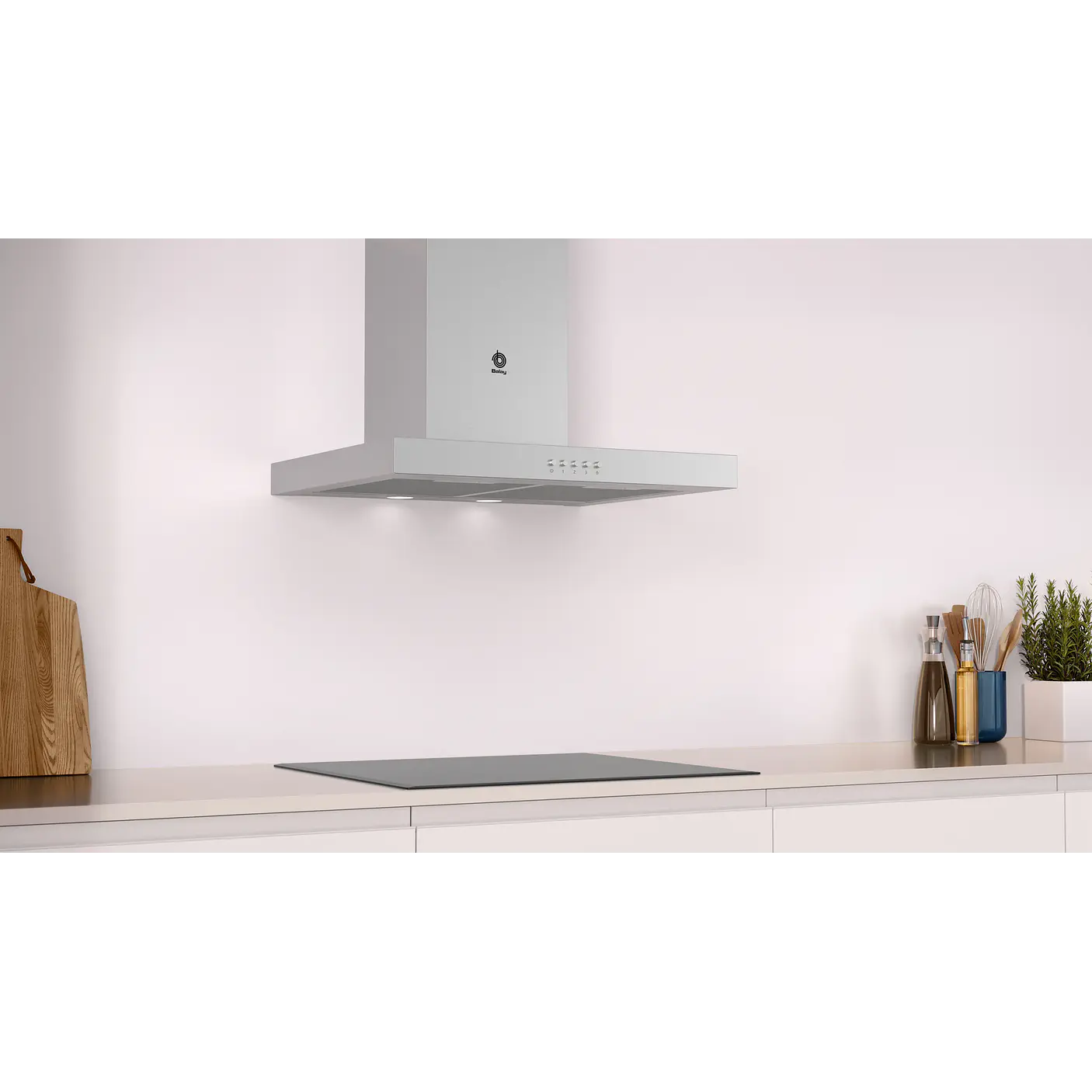 Campana decorativa de pared box BALAY 60 cm · 3BC065MX 5