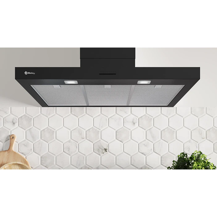 Campana decorativa de pared box BALAY 90 cm · 3BC895MM 6