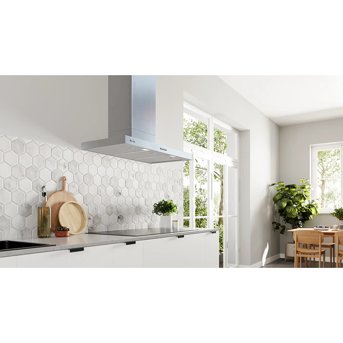 Campana decorativa de pared box BALAY 90 cm · 3BC895MX 5