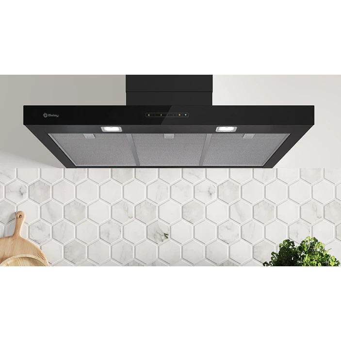 Campana decorativa de pared box BALAY 90 cm · 3BC897GM 6