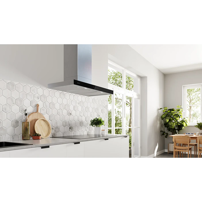 Campana decorativa de pared box BALAY 90 cm · 3BC897GX 5