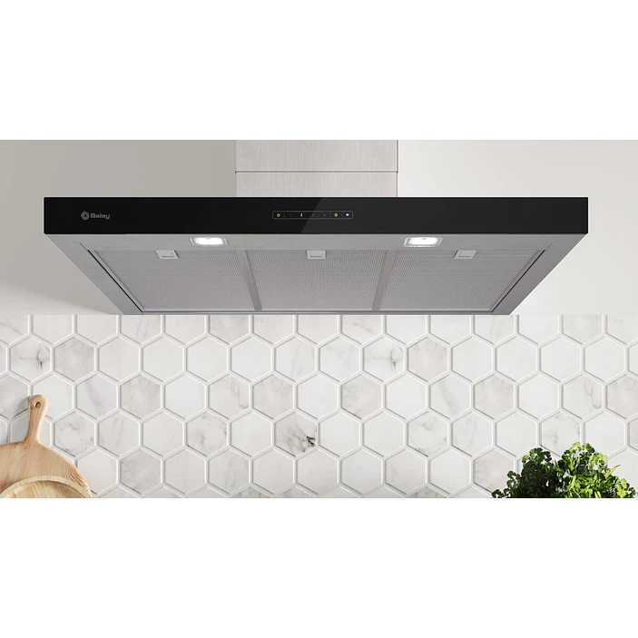 Campana decorativa de pared box BALAY 90 cm · 3BC897GX 6