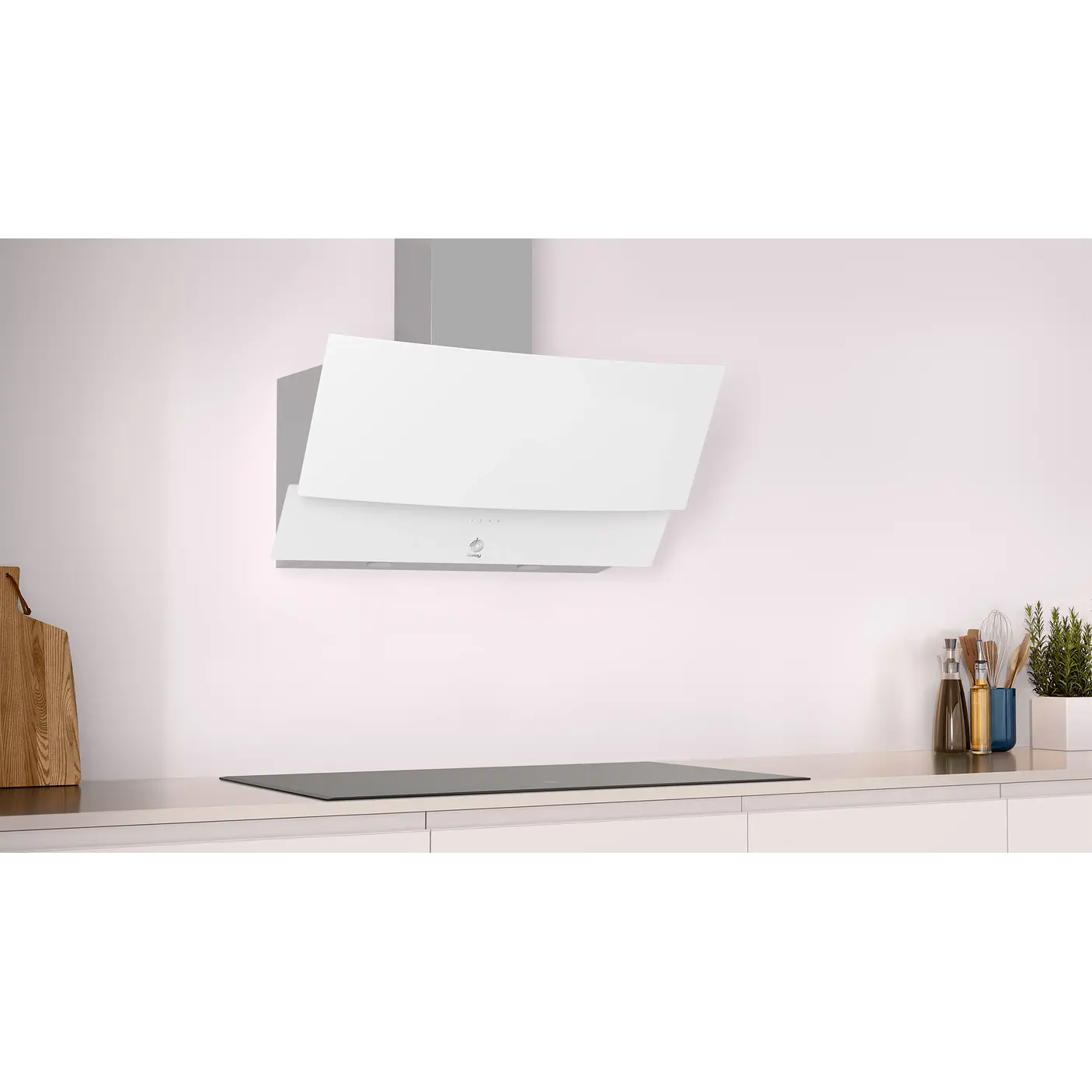 Campana decorativa de pared inclinada BALAY 80 cm · 3BC585GB 5