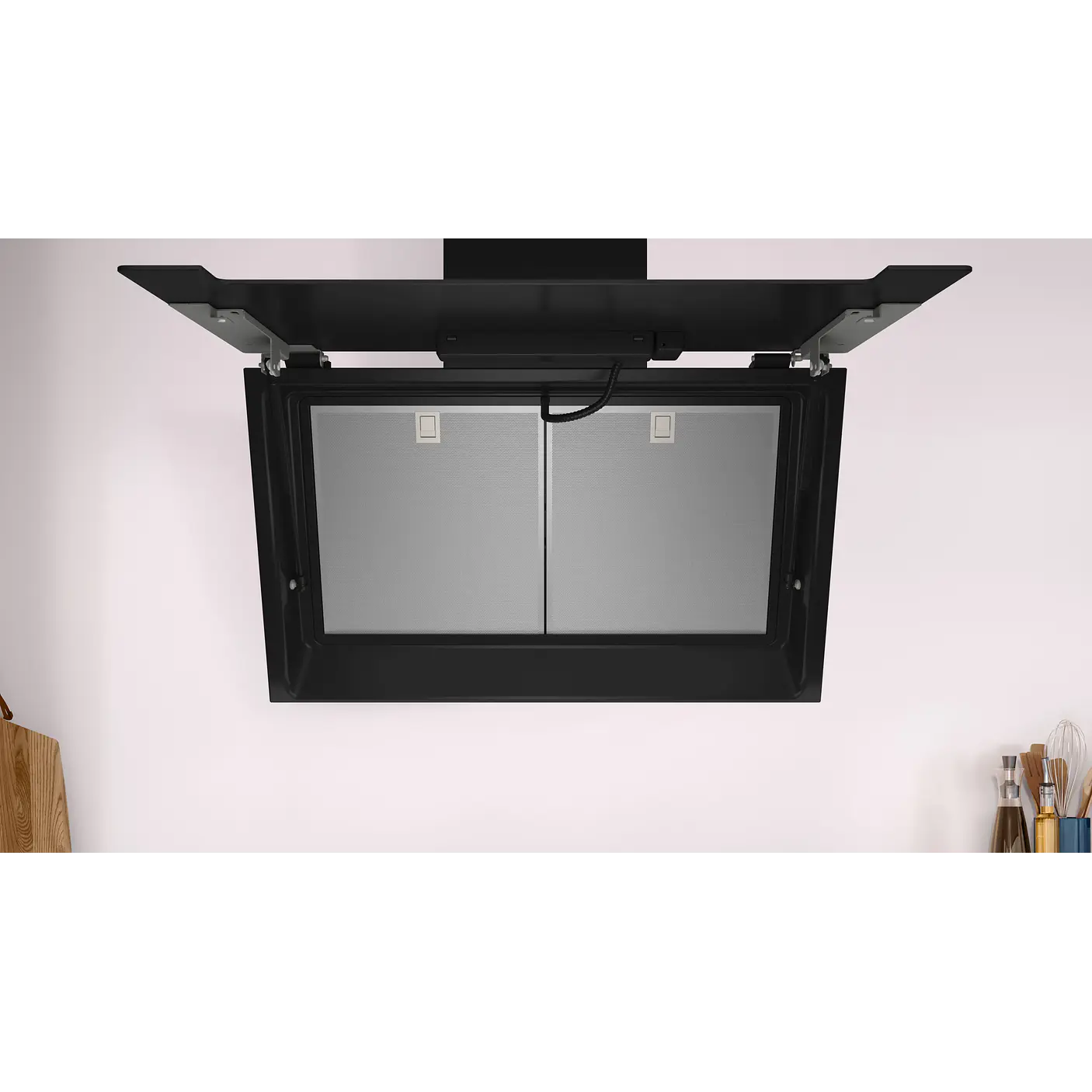 Campana decorativa de pared inclinada BALAY 80 cm · 3BC587LN 3
