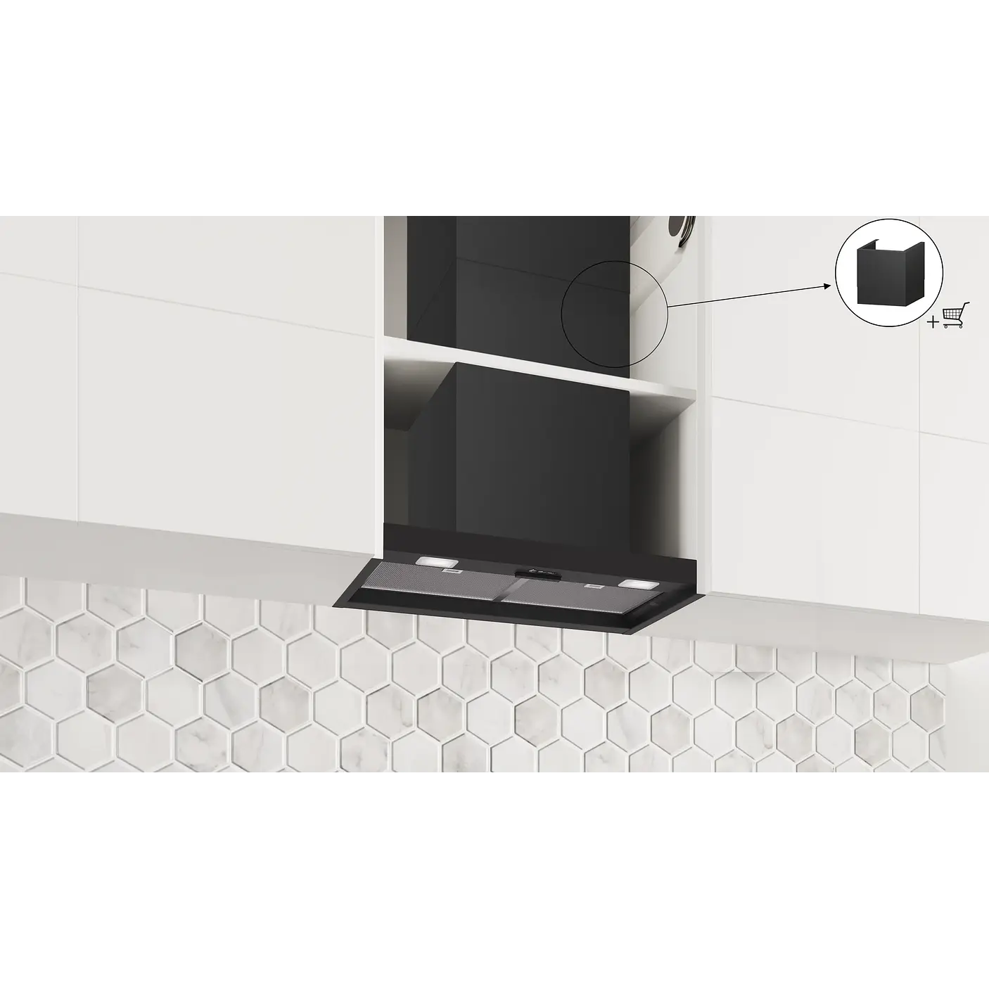 Campana decorativa integrable BALAY 60 cm · 3BD864MM 6