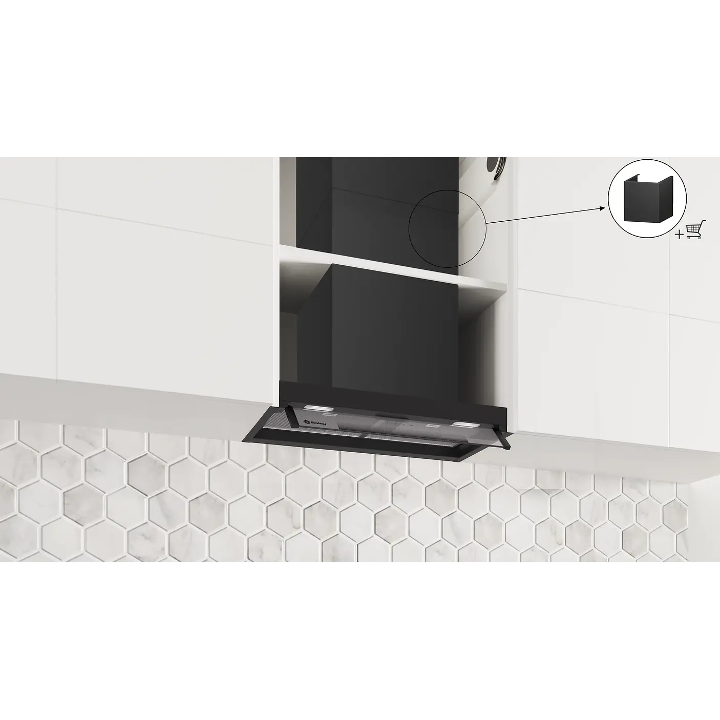 Campana decorativa integrable BALAY 60 cm · 3BD865MM 4
