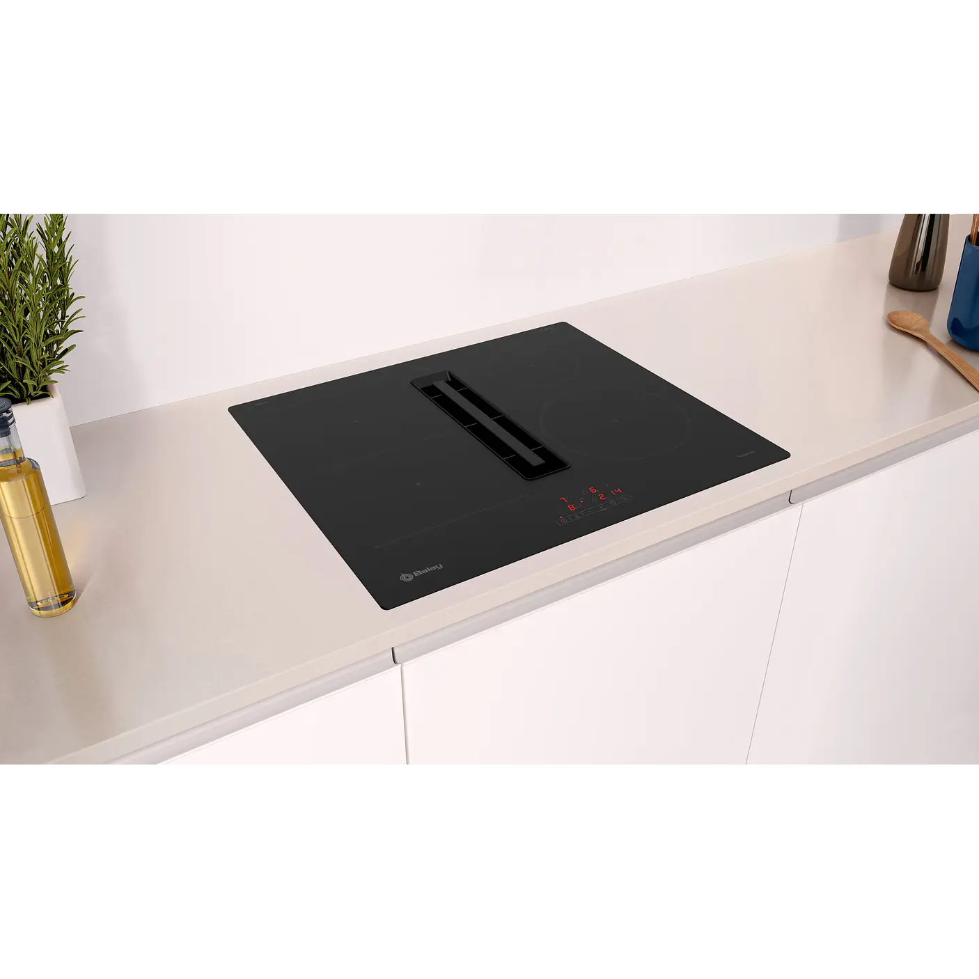 Placa de Inducción con Extractor Integrado BALAY 60 cm · 3EBC963ER 3