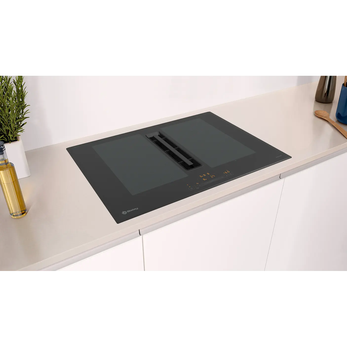 Placa de Inducción con Extractor Integrado BALAY 70 cm · 3EBC976LH 3