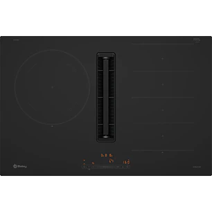 Placa de Inducción con Extractor Integrado BALAY 80 cm Negro Mate · 3EBC989MH