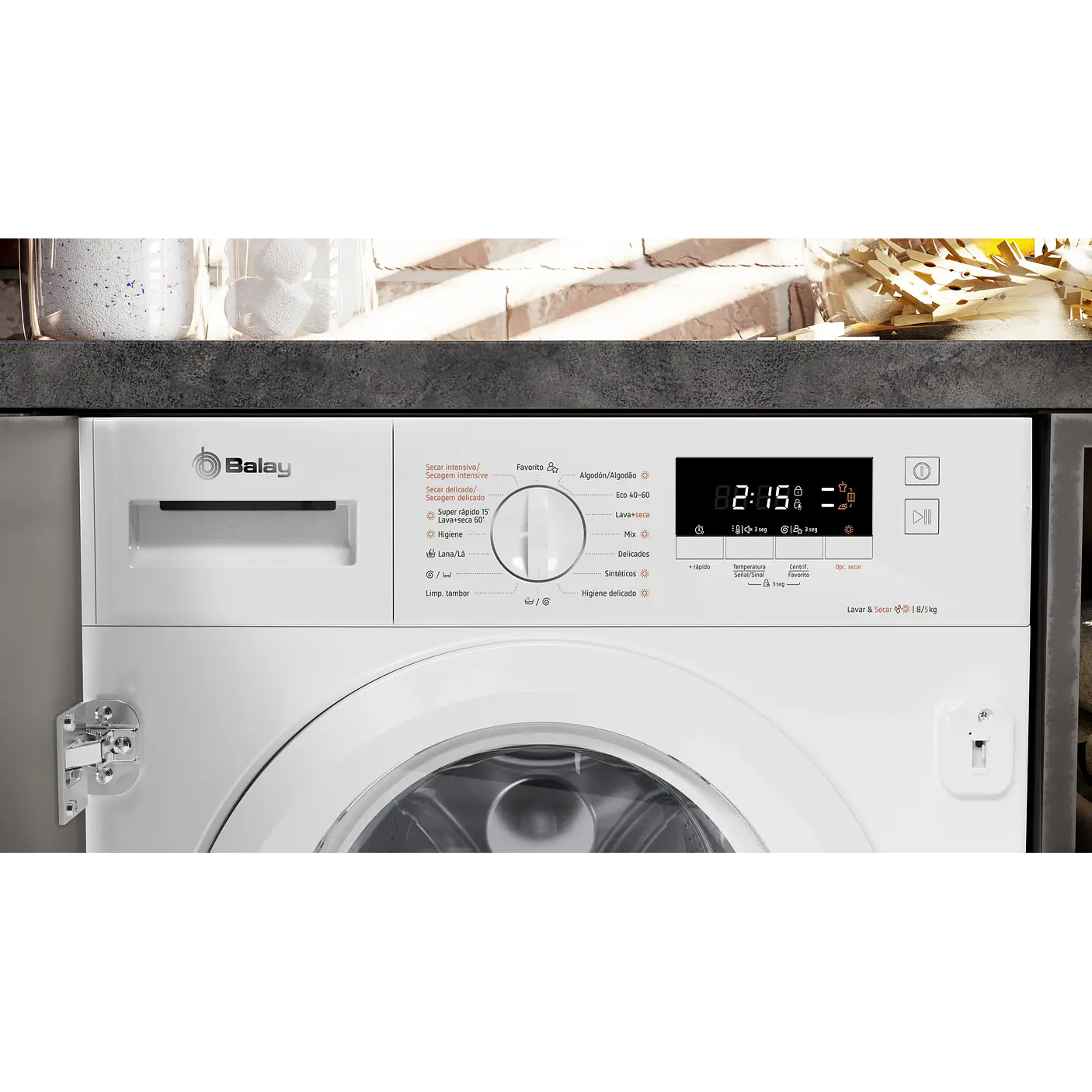 Lavadora-Secadora, 8/5 kg BALAY · 3TW885B 4