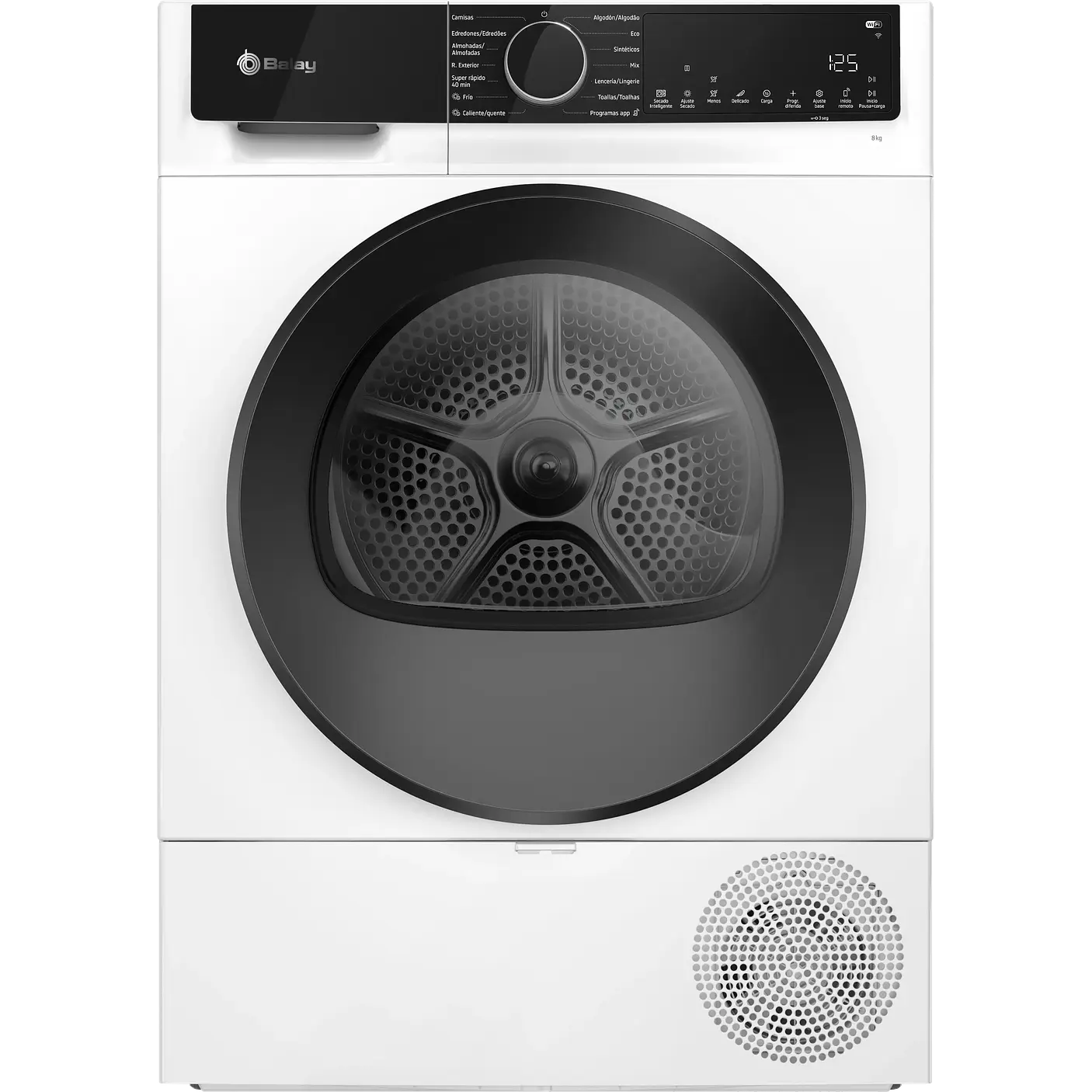 Secadora con bomba de calor, 9 kg, Blanco BALAY · 3SB093BC 1